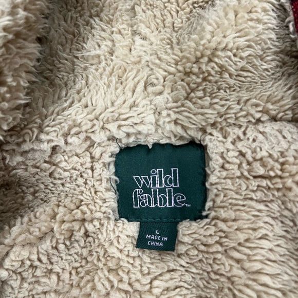 Wild Fable flannel sherpa jacket - Picture 2 of 2